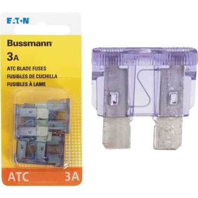 Bussmann 3-Amp 32-Volt ATC Blade Automotive Fuse (5-Pack)