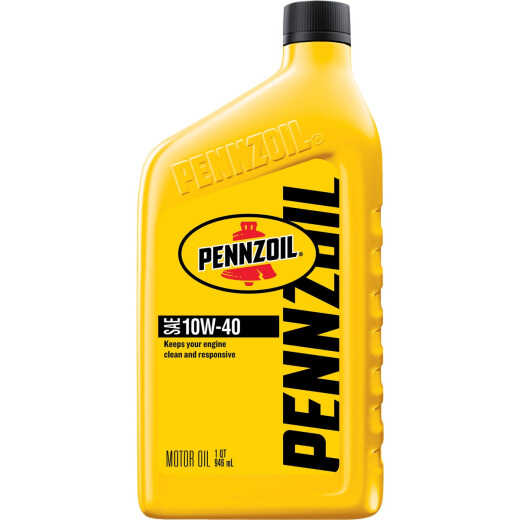 Pennzoil 10W40 Quart Motor Oil