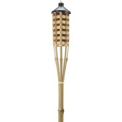 Outdoor Expressions 60 In. Natural Bamboo Patio Torch