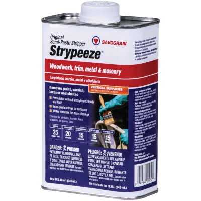 Savogran Strypeeze Quart Methylene Chloride Free Stripper