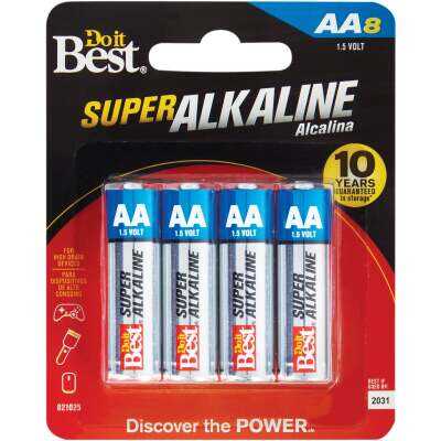 Do it Best AA Alkaline Battery (8-Pack)